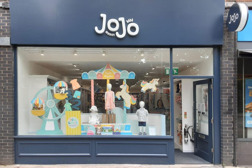 The front of a Jojo Maman Bebe store