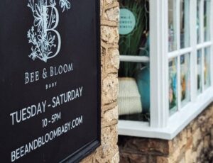 The store front of Bee & Bloom