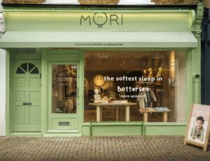 Mori's Battersea store front