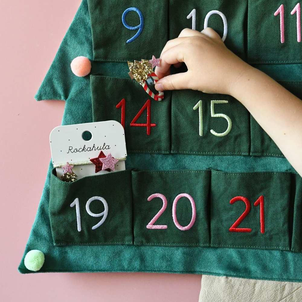 the Christmas Tree Reusable Advent Calendar by Rockahula Kids 