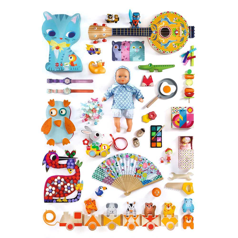 Toys by French toy brand Djeco