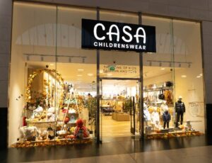 The store front of Casa Childrenswear