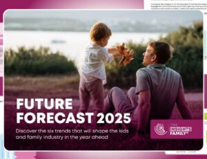 Image of a child and man outside to illustrate The Insight Family's Future Forecast 2025 report