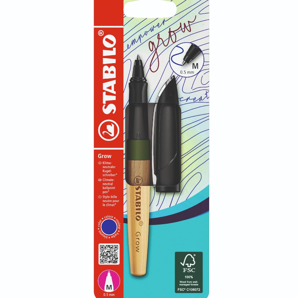 A Stabilo pen in packaging 