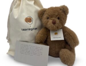 Soft Toy Bear with dust bag and note for the Loved Before x Bloomingdale's collaboration