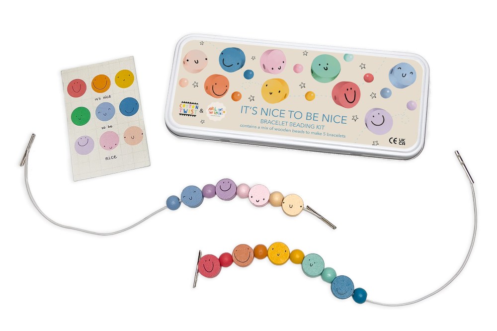 It’s Nice To Be Nice bracelet beading kit