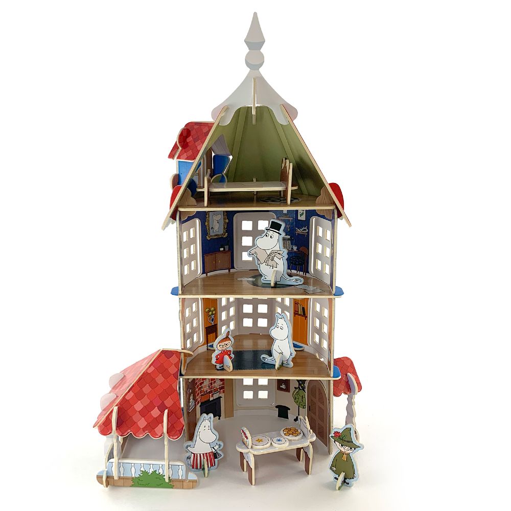 A buildable Moomin house play set 