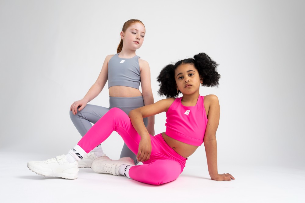 Two girls in activewear by Bonini 