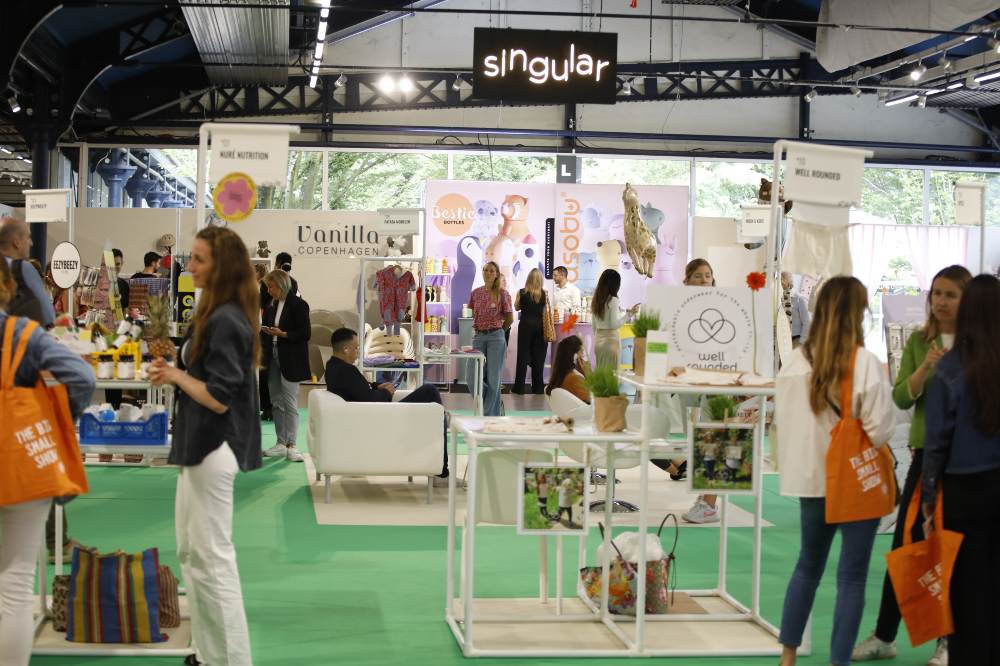 An exhibition hall at Playtime Paris 