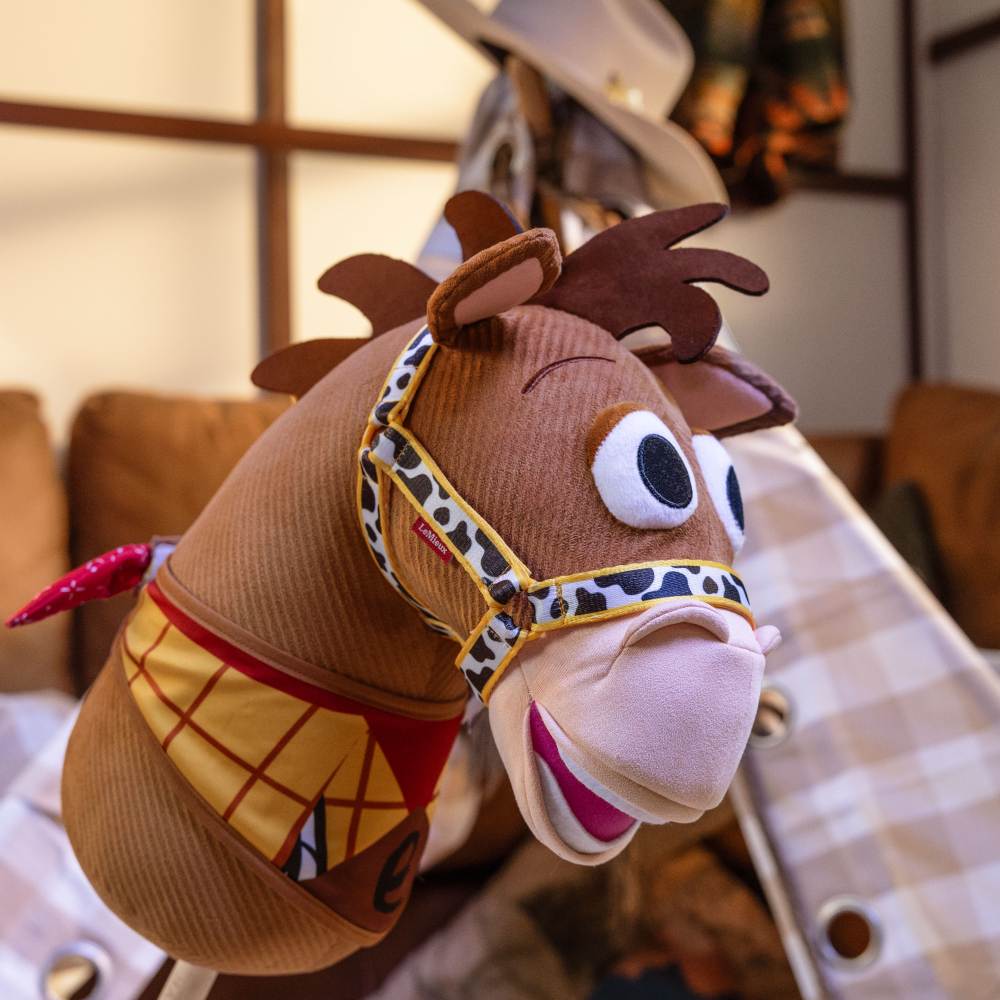 A children's Hobby Horse from the LeMieux x Disney collection 