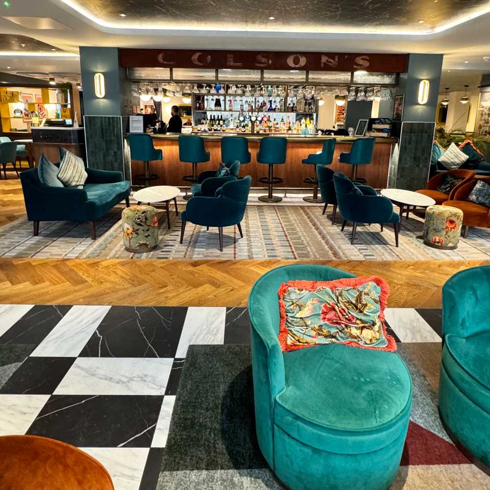 The venue of The Club Preloved's sustainable Christmas market 