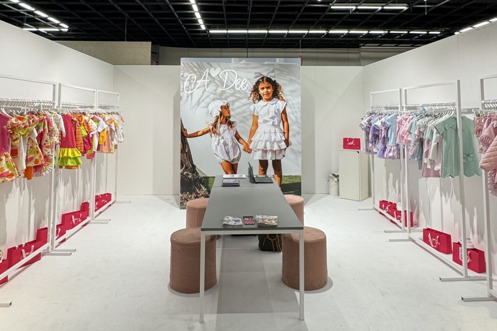 The Picture Book Fashion stand at Pitti Bimbo 