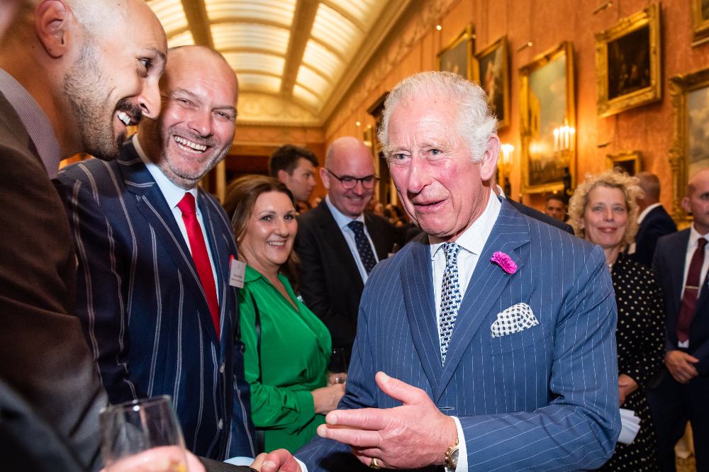 MORI founder Akin Onal with King Charles