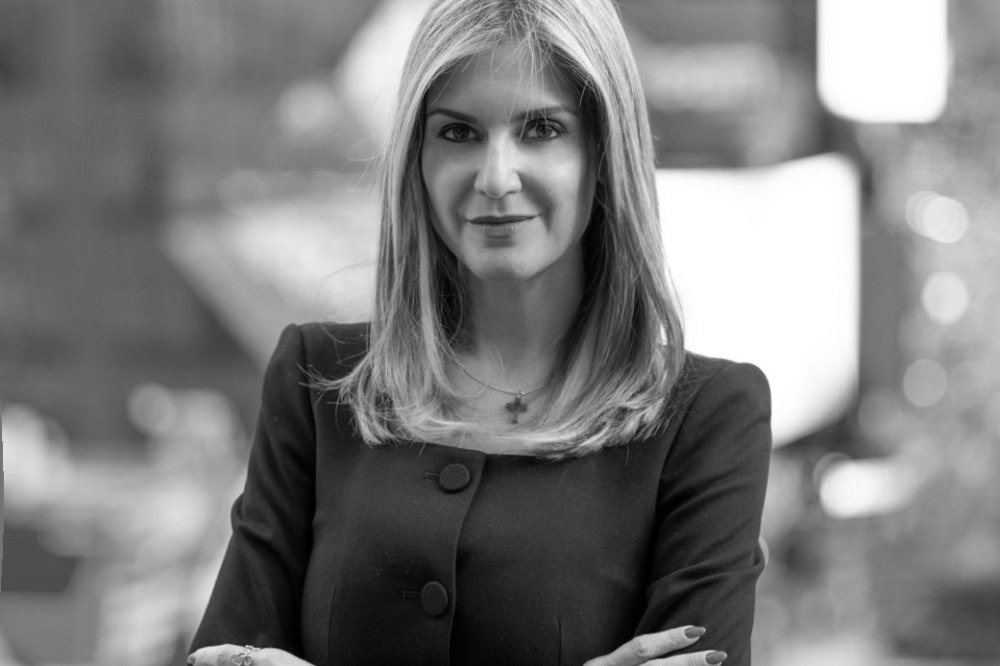 Black and white head shot of Children's Show founder Virginia Zingone