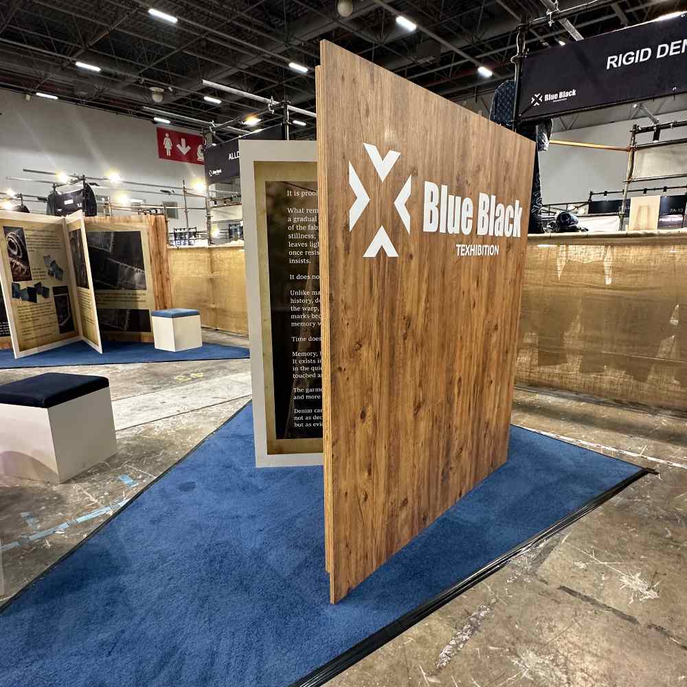 Blue Black Denim area of Texhibition Istanbul 