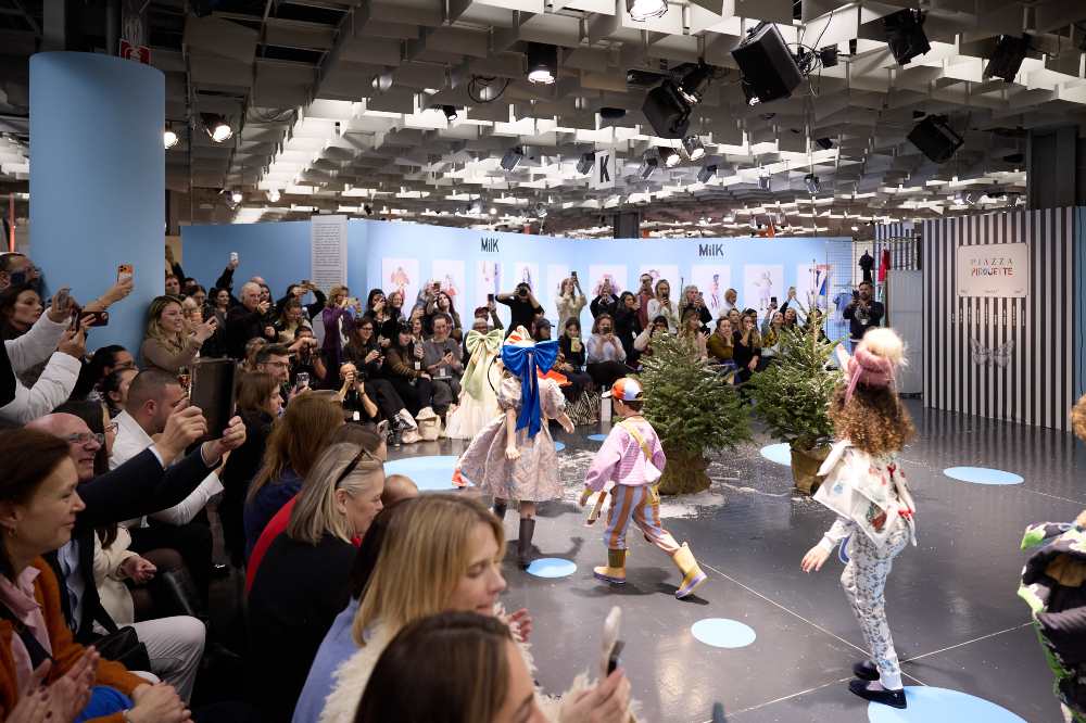 The Pirouette kids' fashion show at Pitti Bimbo 