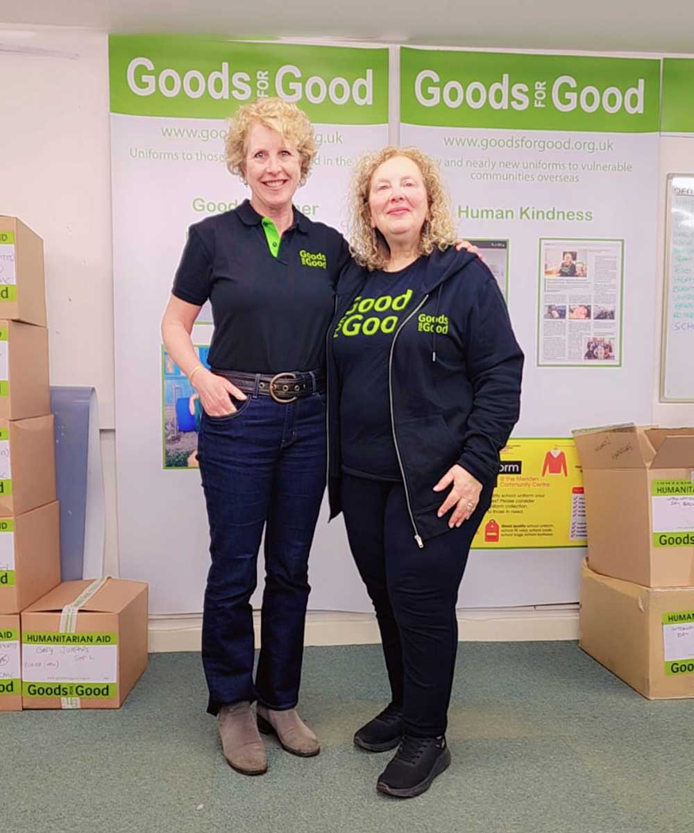 Jo Godsmark and Rosalind Bluestone