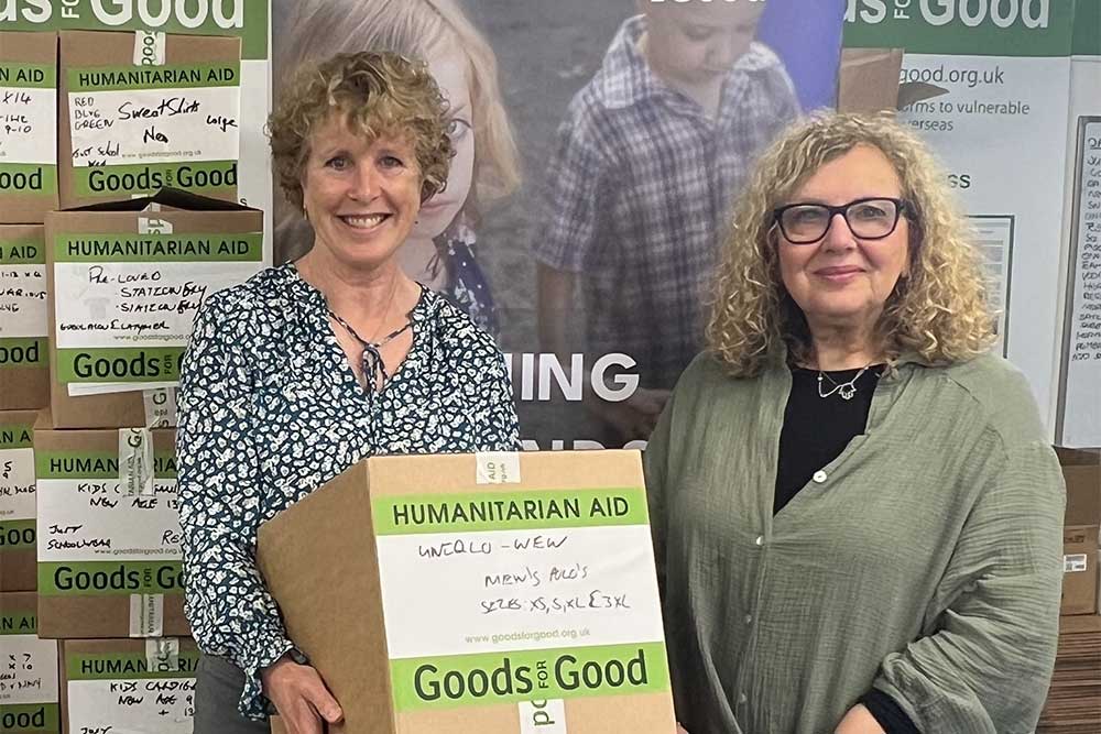 Jo Godsmark and Rosalind Bluestone