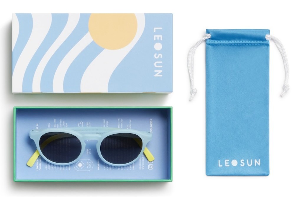 Kids’ sunglasses with full UV400
protection, polarised lenses and flexi
hinges