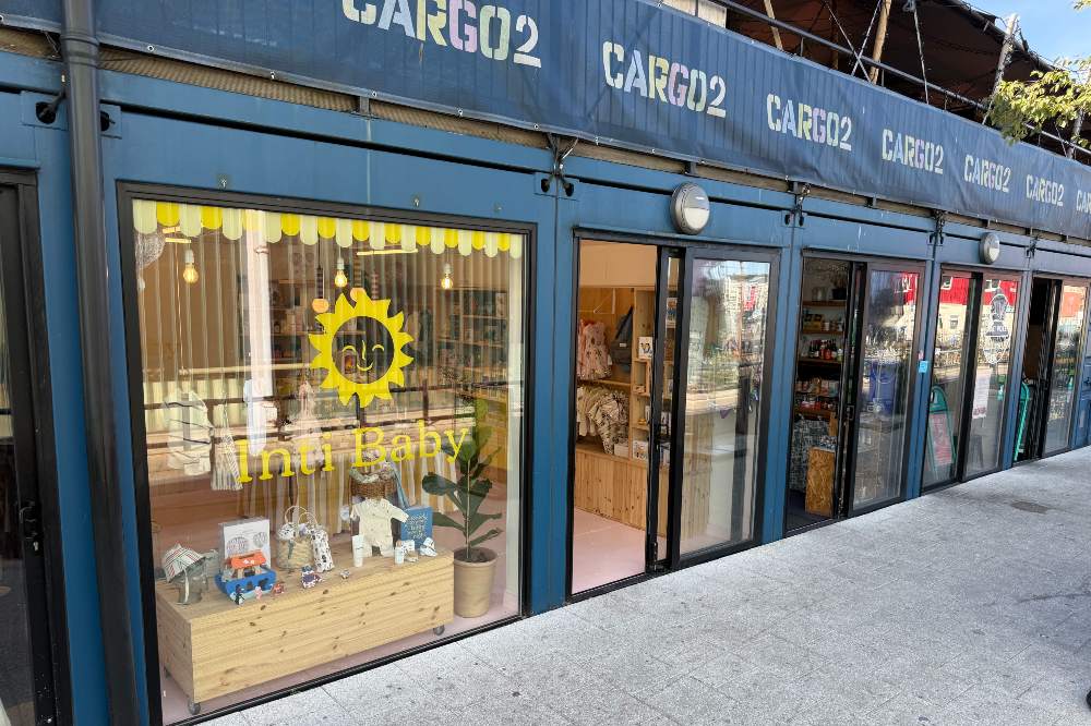 The store front of the Inti Baby store