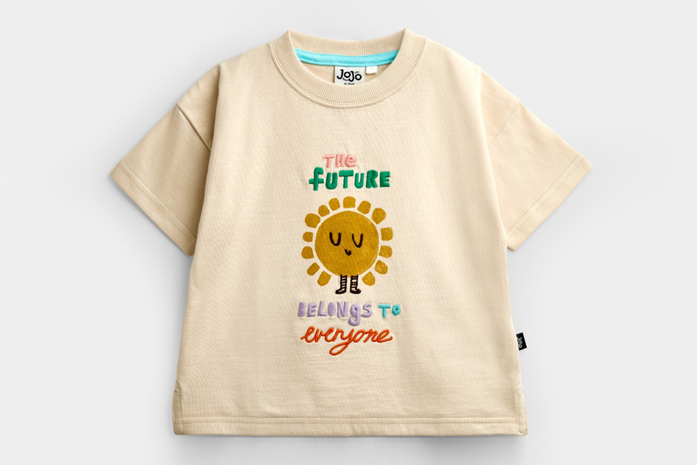 JoJo Maman Bebe B Corp anniversary charity t-shirt